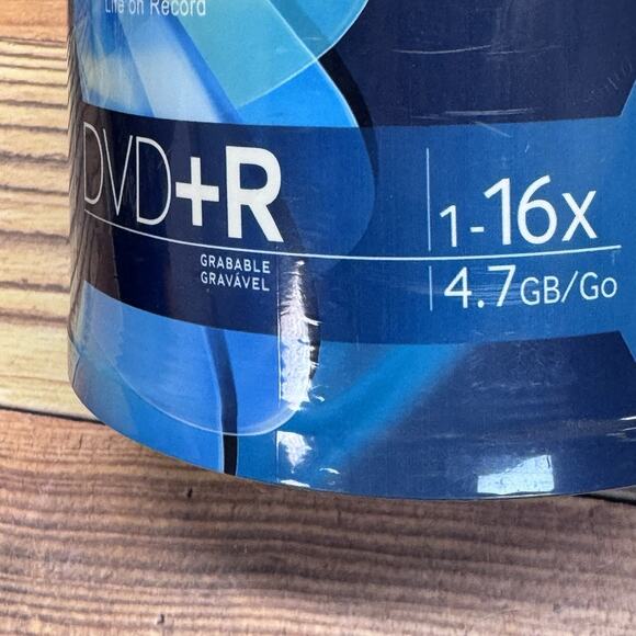 TDK 50 Pack DVD+R Blank Discs 16X Speed 4.7 GB New Sealed Spindle Recordable - Picture 3 of 5